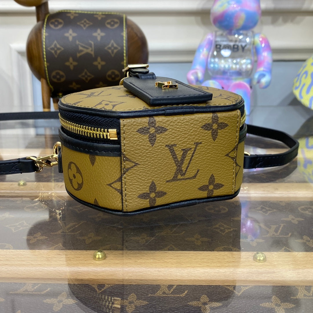 LV M68276 Louis Vuitton Mini Boite Chapeau Monogram Reverse | lv m68276 louis vuitton mini boite chapeau monogram reverse 5 lv m68276 louis vuitton mini boite chapeau monogram reverse 5