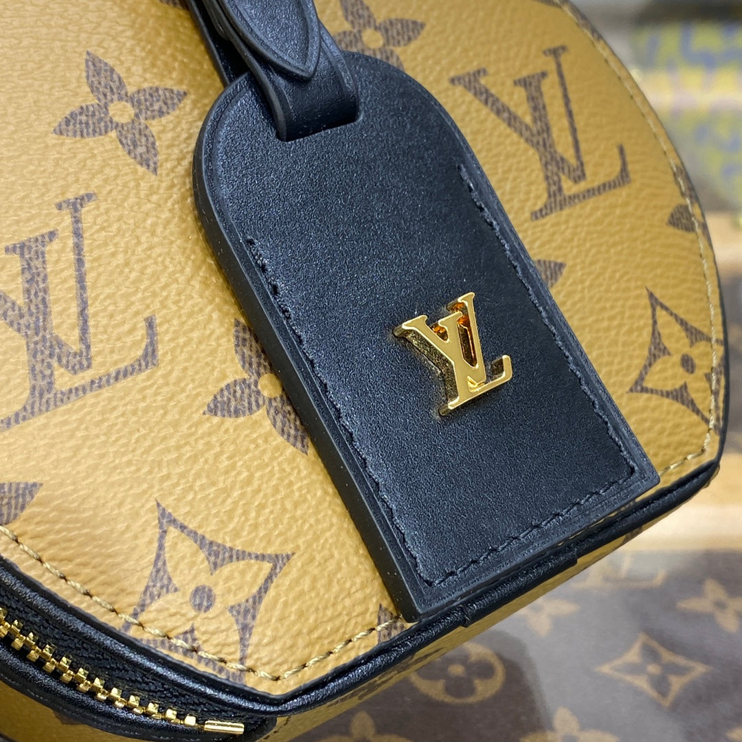 LV M68276 Louis Vuitton Mini Boite Chapeau Monogram Reverse | lv m68276 louis vuitton mini boite chapeau monogram reverse 6 lv m68276 louis vuitton mini boite chapeau monogram reverse 6