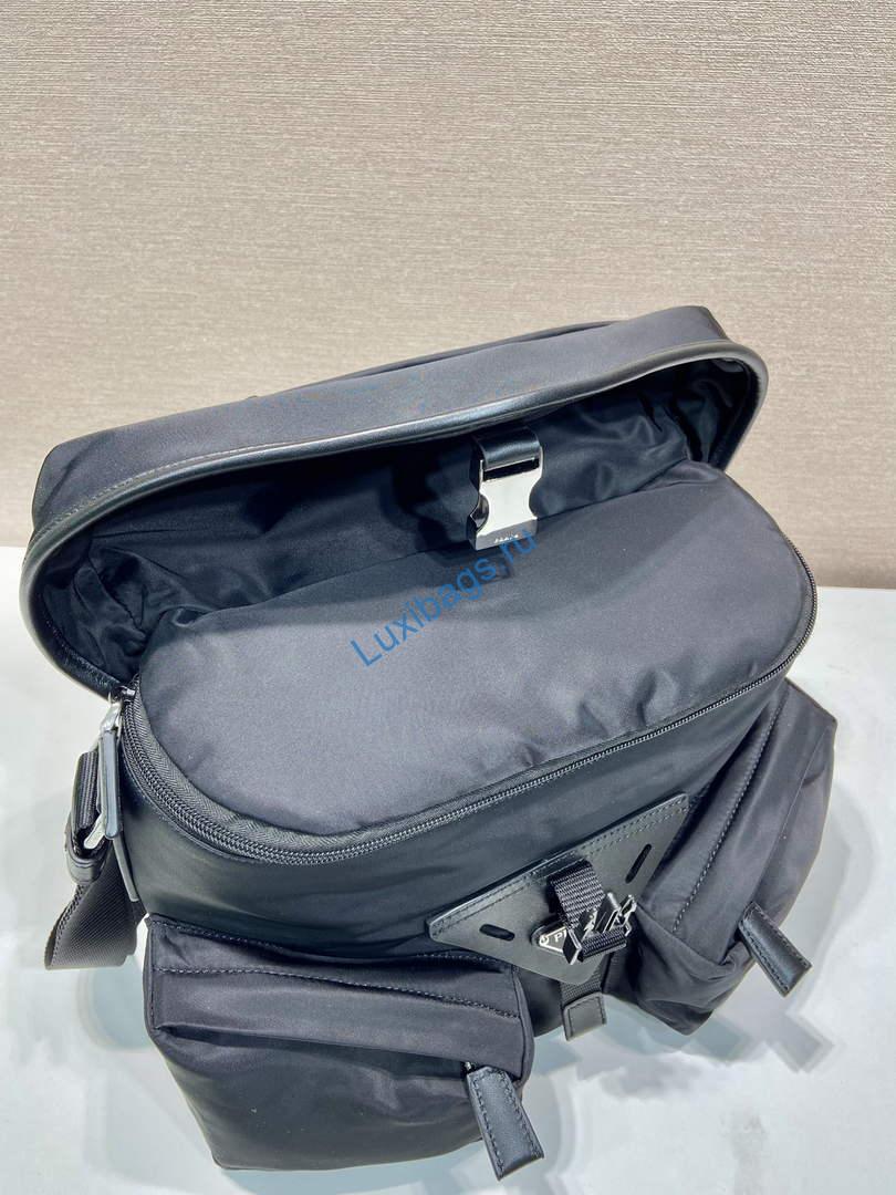 Prada 2VD062 Prada Re-Nylon and leather shoulder bag Black | prada 2vd062 prada re nylon and leather shoulder bag black 7 prada 2vd062 prada re nylon and leather shoulder bag black 7