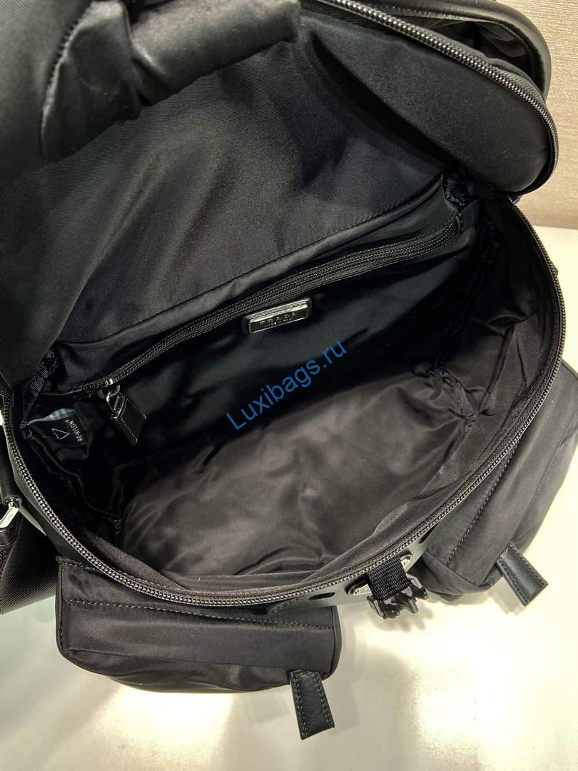 Prada 2VD062 Prada Re-Nylon and leather shoulder bag Black | prada 2vd062 prada re nylon and leather shoulder bag black 8 prada 2vd062 prada re nylon and leather shoulder bag black 8