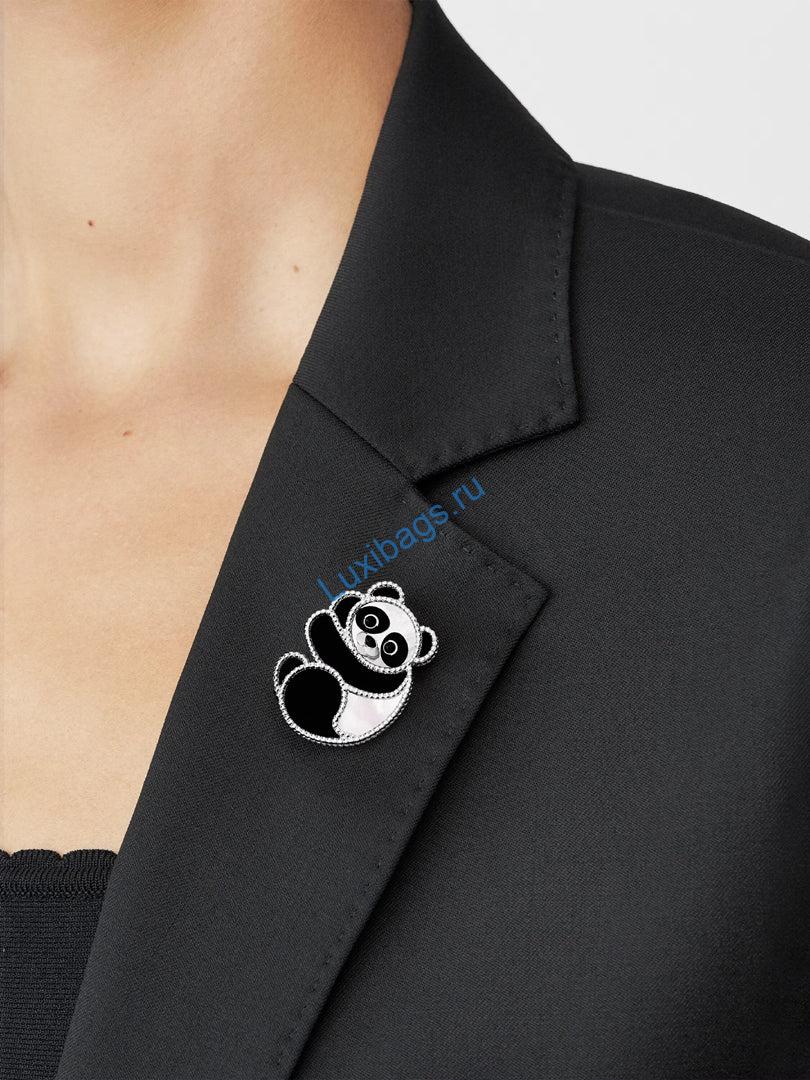 Van Cleef & Arpels Lucky Animals Panda Brooch VCARP5LI00 white gold | van cleef arpels lucky animals panda brooch vcarp5li00 white gold 7 van cleef arpels lucky animals panda brooch vcarp5li00 white gold 7