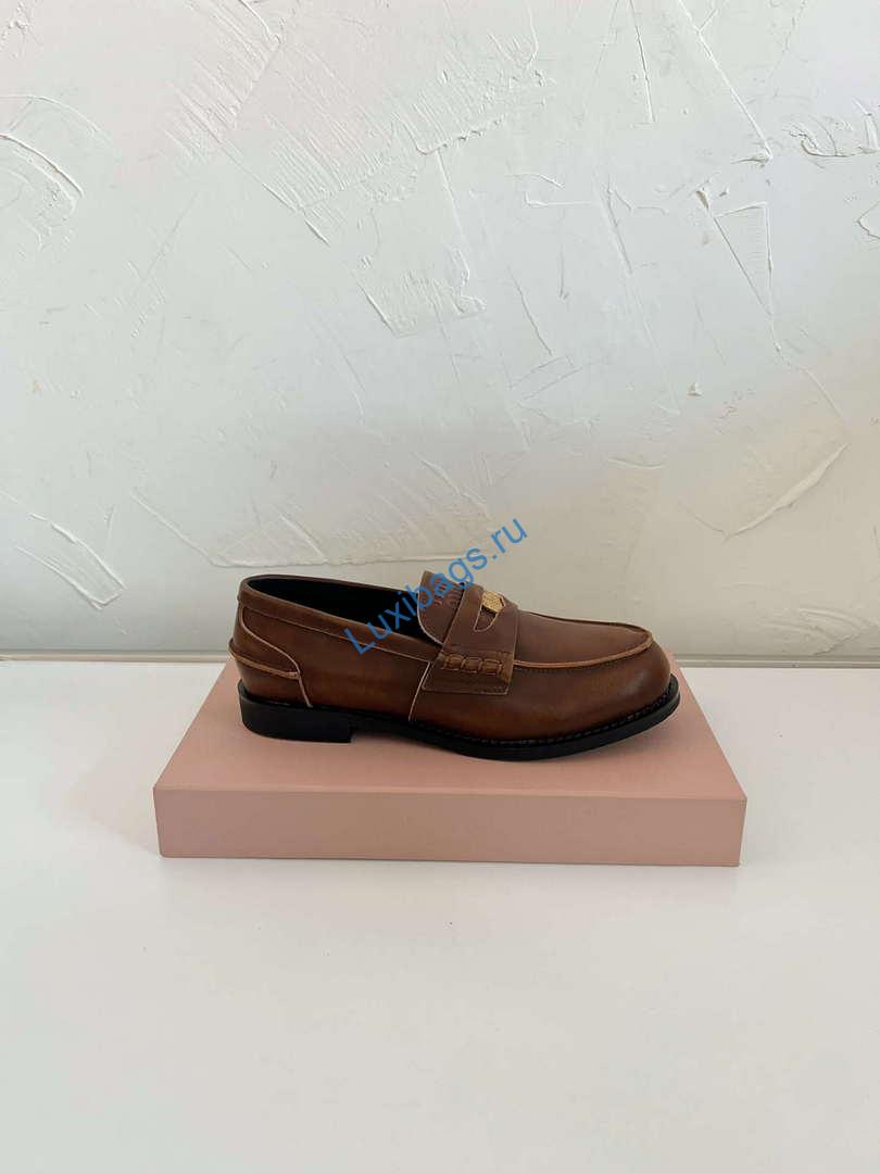 MiuMiu 5D773D Women's Leather loafers Miu8030 | miumiu 5d773d womens leather loafers miu8030 7 miumiu 5d773d womens leather loafers miu8030 7
