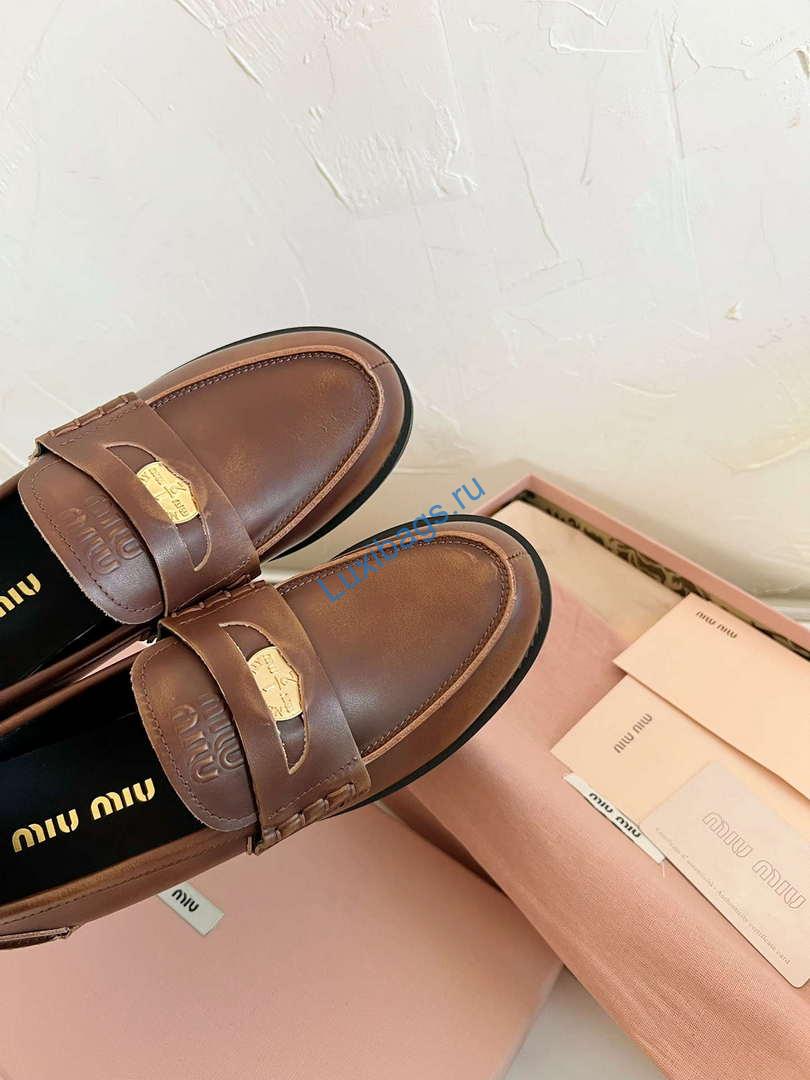 MiuMiu 5D773D Women's Leather loafers Miu8030 | miumiu 5d773d womens leather loafers miu8030 9 miumiu 5d773d womens leather loafers miu8030 9
