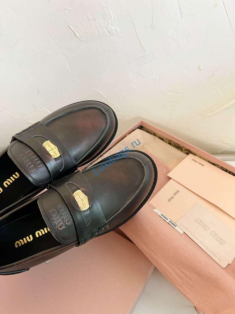 MiuMiu 5D773D Women's Leather loafers Miu8031 | miumiu 5d773d womens leather loafers miu8031 6 miumiu 5d773d womens leather loafers miu8031 6