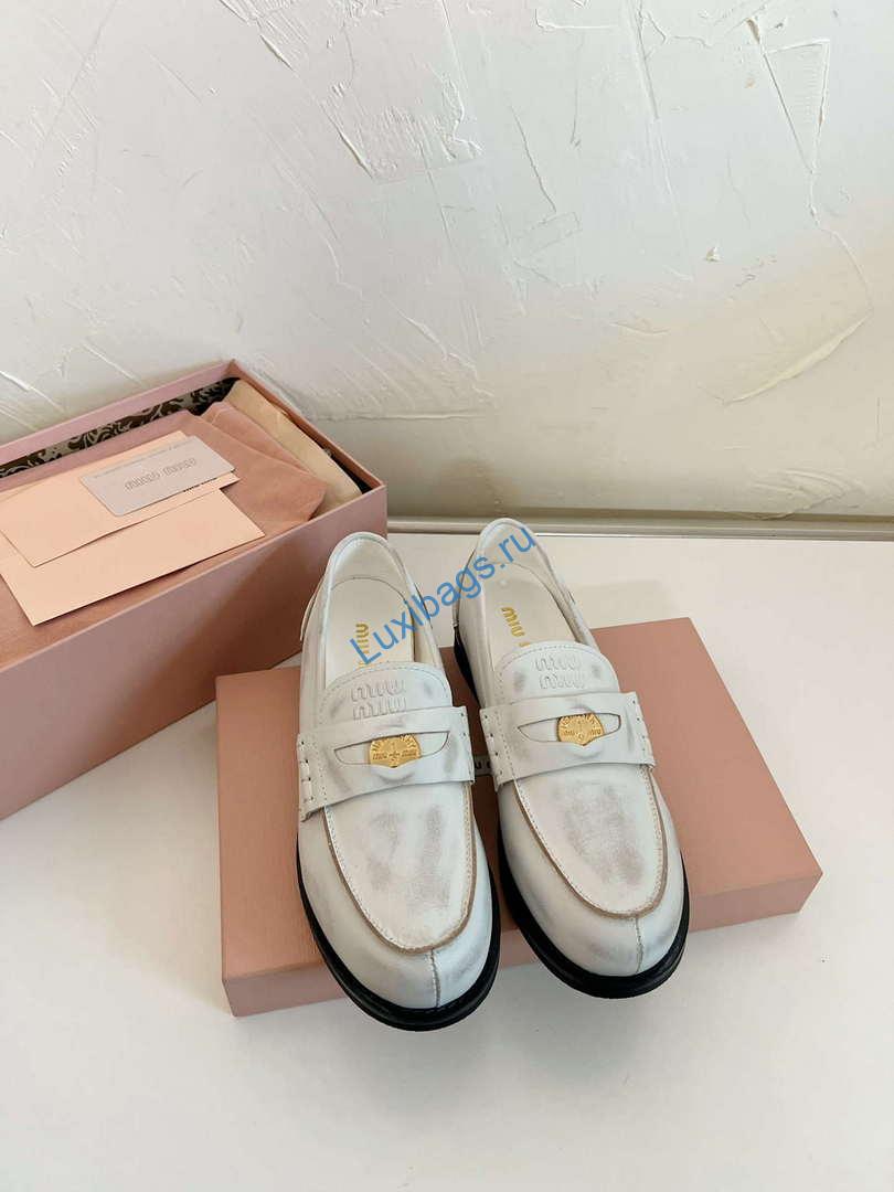 MiuMiu 5D773D Women's Leather loafers Miu8033 | miumiu 5d773d womens leather loafers miu8033 2 miumiu 5d773d womens leather loafers miu8033 2
