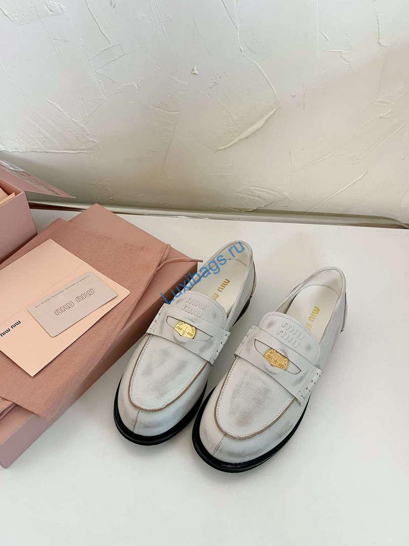 MiuMiu 5D773D Women's Leather loafers Miu8033 | miumiu 5d773d womens leather loafers miu8033 5 miumiu 5d773d womens leather loafers miu8033 5
