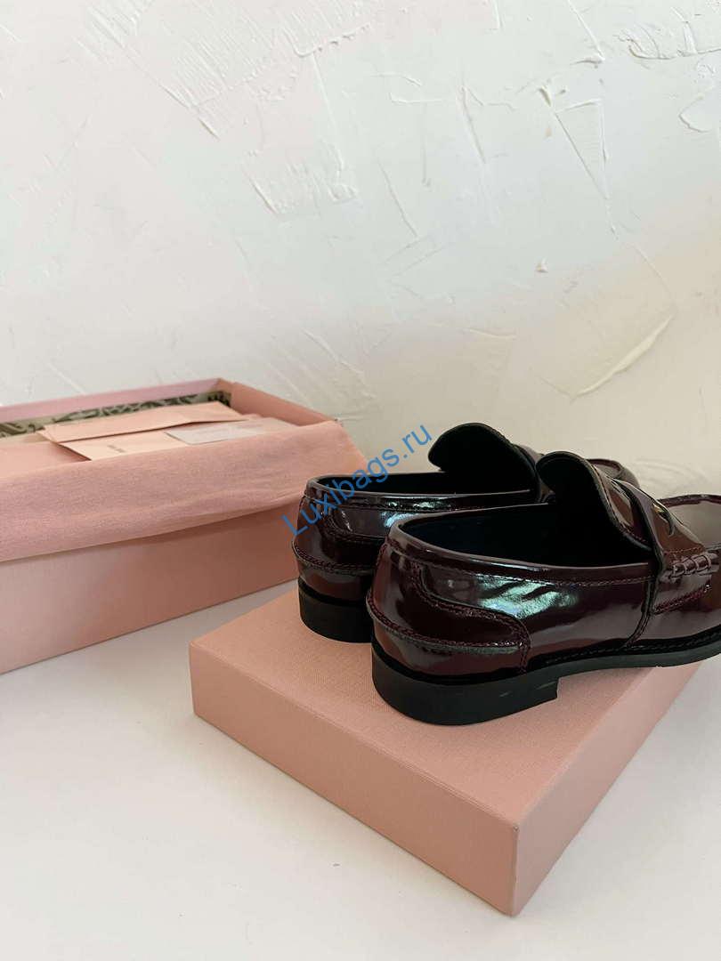 MiuMiu 5D773D Women's Leather loafers Miu8034 | miumiu 5d773d womens leather loafers miu8034 8 miumiu 5d773d womens leather loafers miu8034 8
