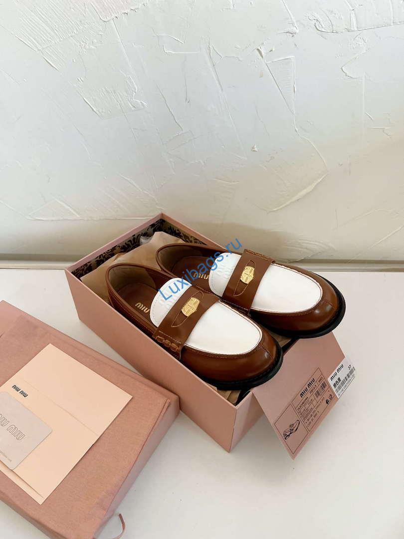 MiuMiu 5D773D Women's Leather loafers Miu8037 | miumiu 5d773d womens leather loafers miu8037 3 miumiu 5d773d womens leather loafers miu8037 3