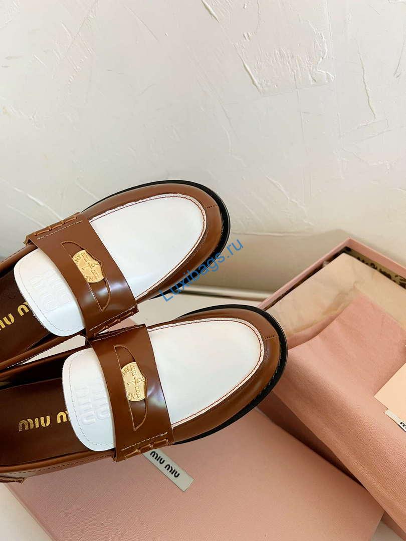 MiuMiu 5D773D Women's Leather loafers Miu8037 | miumiu 5d773d womens leather loafers miu8037 9 miumiu 5d773d womens leather loafers miu8037 9