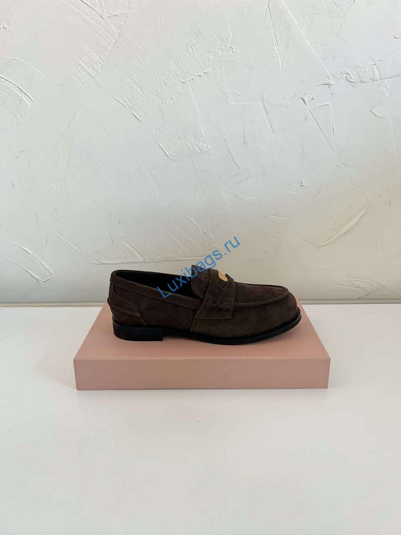 MiuMiu 5D773D Women's Leather loafers Miu8040 | miumiu 5d773d womens leather loafers miu8040 7 miumiu 5d773d womens leather loafers miu8040 7