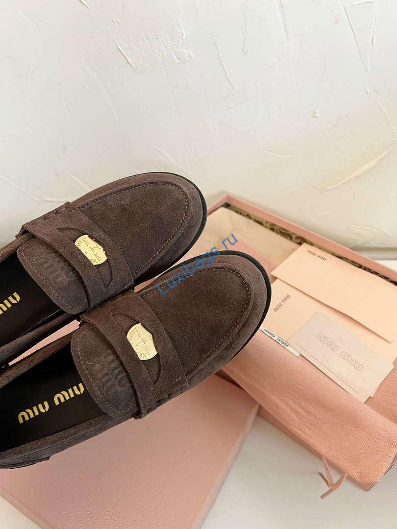 MiuMiu 5D773D Women's Leather loafers Miu8040 | miumiu 5d773d womens leather loafers miu8040 9 miumiu 5d773d womens leather loafers miu8040 9