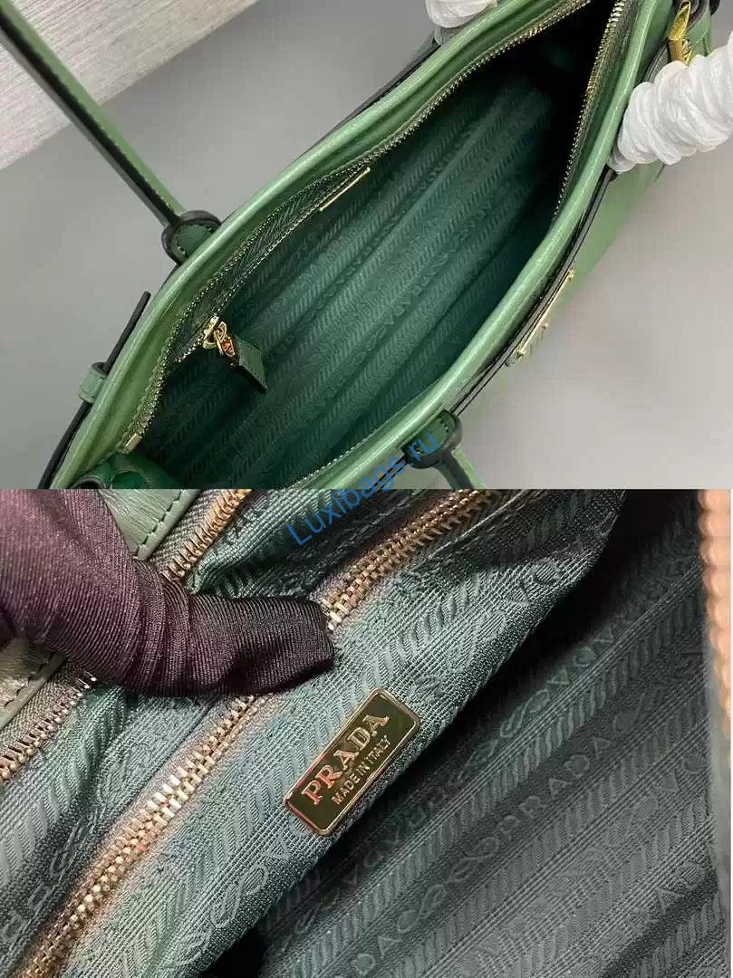 Prada 1BA426 Medium leather Handbag Green | prada 1ba426 medium leather handbag green 09 prada 1ba426 medium leather handbag green 09 luxibags.ru 1