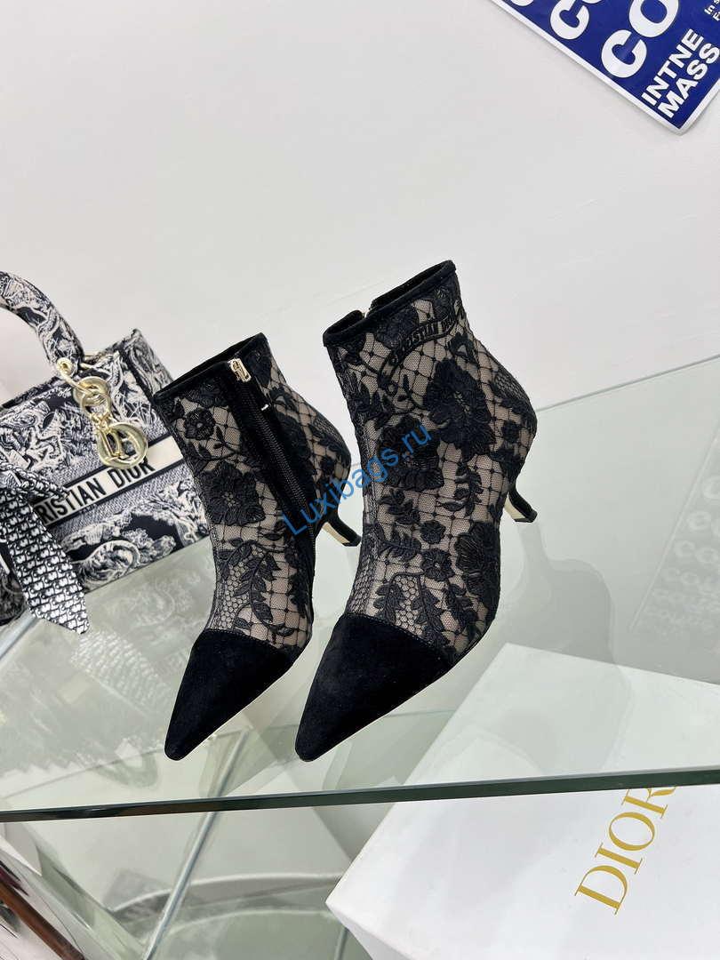 Dior Women's Shoes J'ADIOR embroidered jacquard mesh boots D90023 | dior womens shoes jadior embroidered jacquard mesh boots d90023 4 luxibags.ru 1