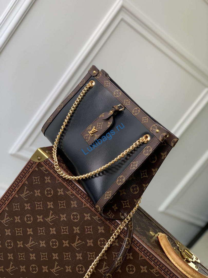 LV M13140 Louis Vuitton Nova PM Calfskin leather Bag Black | lv m13140 louis vuitton nova pm calfskin leather bag black 2