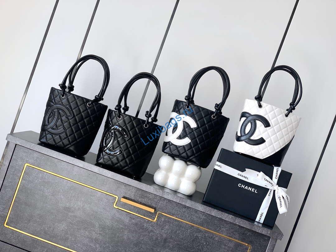 Chanel A98002 Vintage Bucket bag Black | chanel a98002 vintage bucket bag black 01