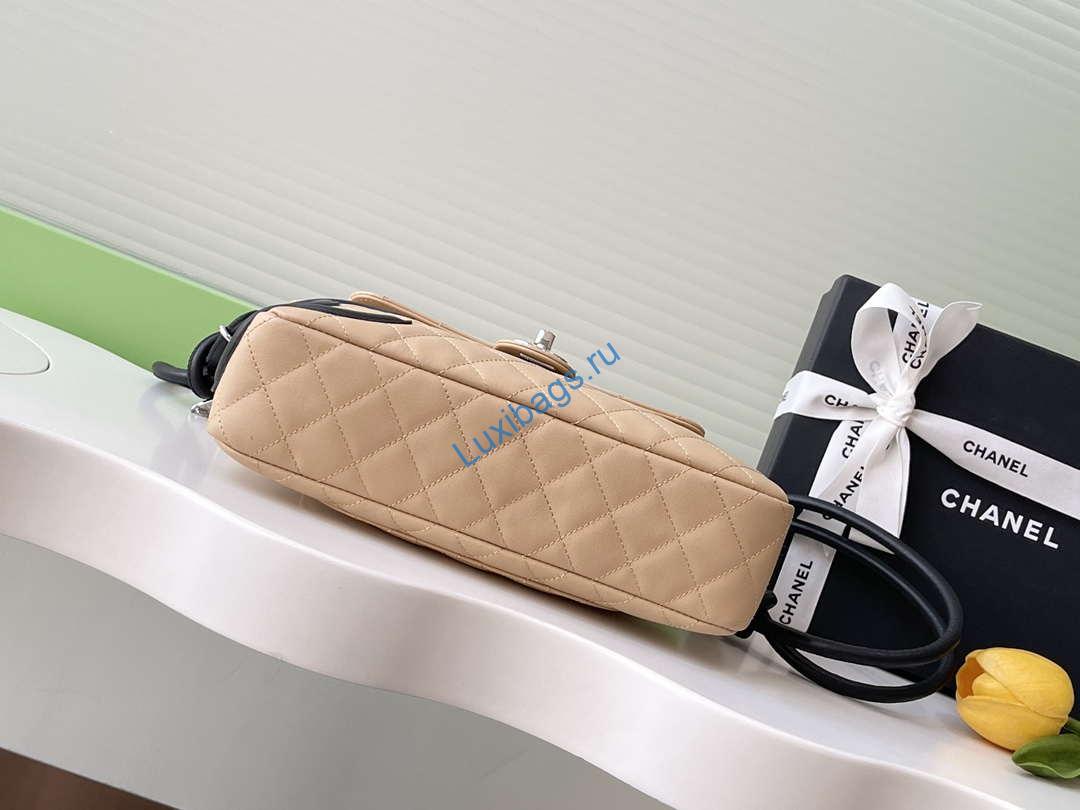 Chanel AS6326 Vintage Camera Case Bag Lambskin Apricot | chanel as6326 vintage camera case bag lambskin apricot 03