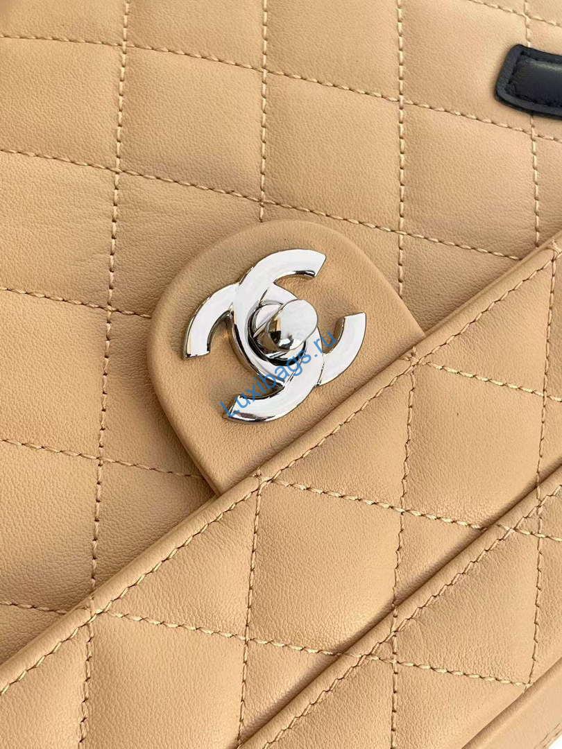 Chanel AS6326 Vintage Camera Case Bag Lambskin Apricot | chanel as6326 vintage camera case bag lambskin apricot 06