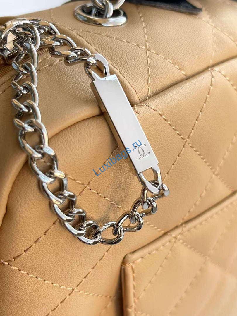Chanel AS6326 Vintage Camera Case Bag Lambskin Apricot | chanel as6326 vintage camera case bag lambskin apricot 08