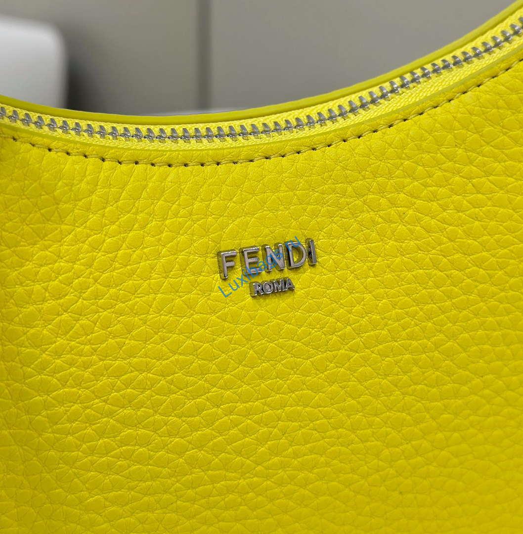 Fendi 8BS094 Mini Fendessence mini bag Yellow 80165A | fendi 8bs094 mini fendessence light blue mini bag 04
