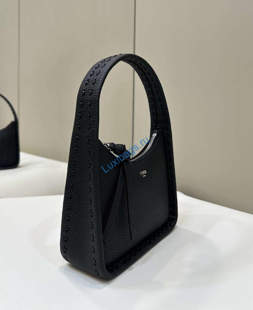 Fendi 8BS094 Mini Fendessence Black mini bag 80165A | fendi 8bs094 mini fendessence light blue mini bag 20
