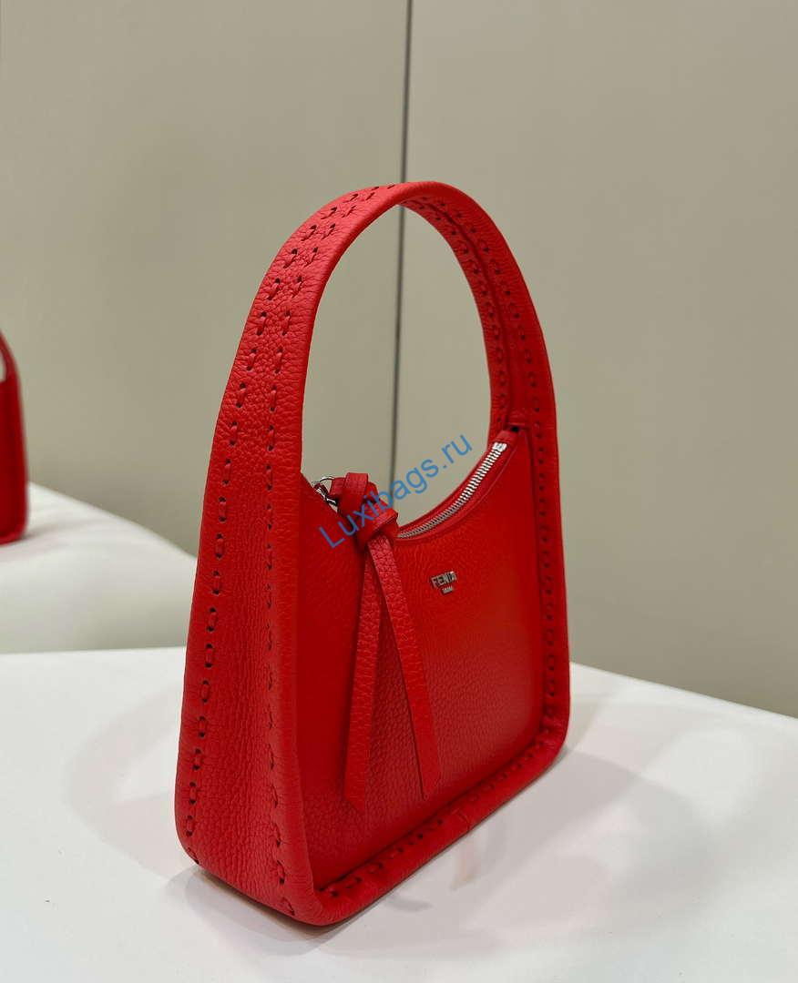 Fendi 8BS094 Mini Fendessence Red mini bag 80165A | fendi 8bs094 mini fendessence light blue mini bag 38