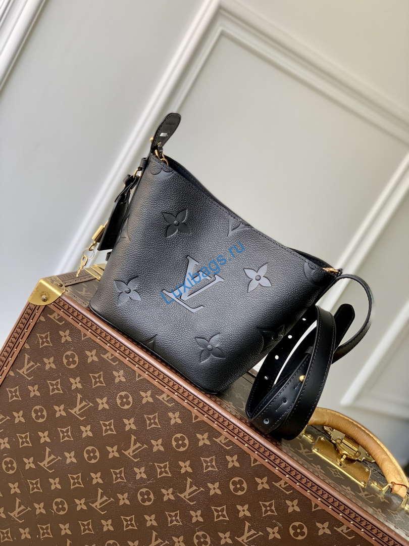 LV M13480 Louis Vuitton  All In BB Bag Monogram Empreinte leather Black