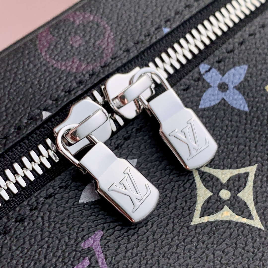 LV M14033 Louis Vuitton LV x TM Nice Nano Vanity Case Multicolored Black | lv m14033 louis vuitton lv x tm nice nano vanity case multicolored 005