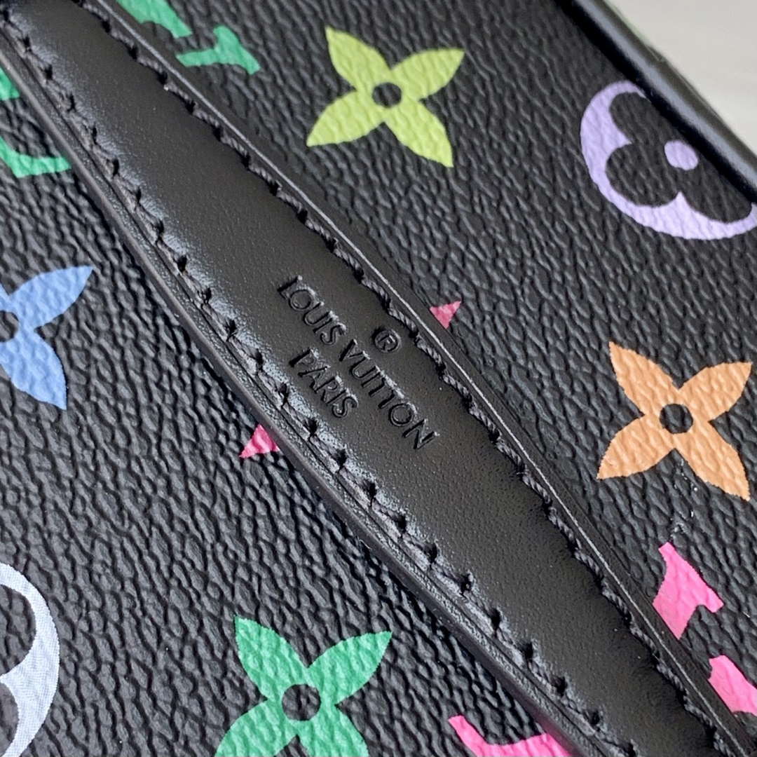 LV M14033 Louis Vuitton LV x TM Nice Nano Vanity Case Multicolored Black | lv m14033 louis vuitton lv x tm nice nano vanity case multicolored 006