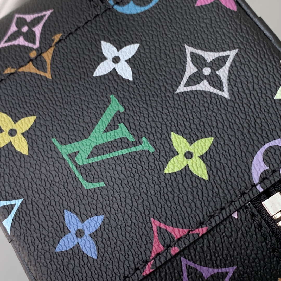 LV M14033 Louis Vuitton LV x TM Nice Nano Vanity Case Multicolored Black | lv m14033 louis vuitton lv x tm nice nano vanity case multicolored 007