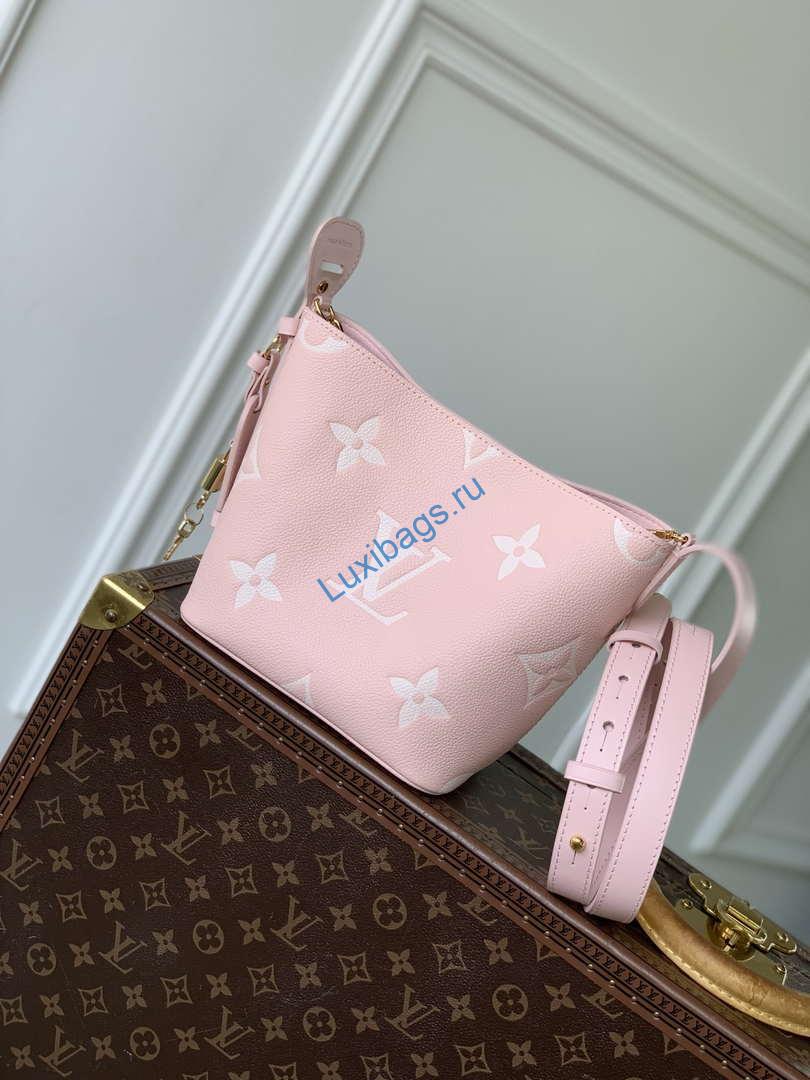 LV M14356 Louis Vuitton All In BB Bag Bicolor Monogram Empreinte leather