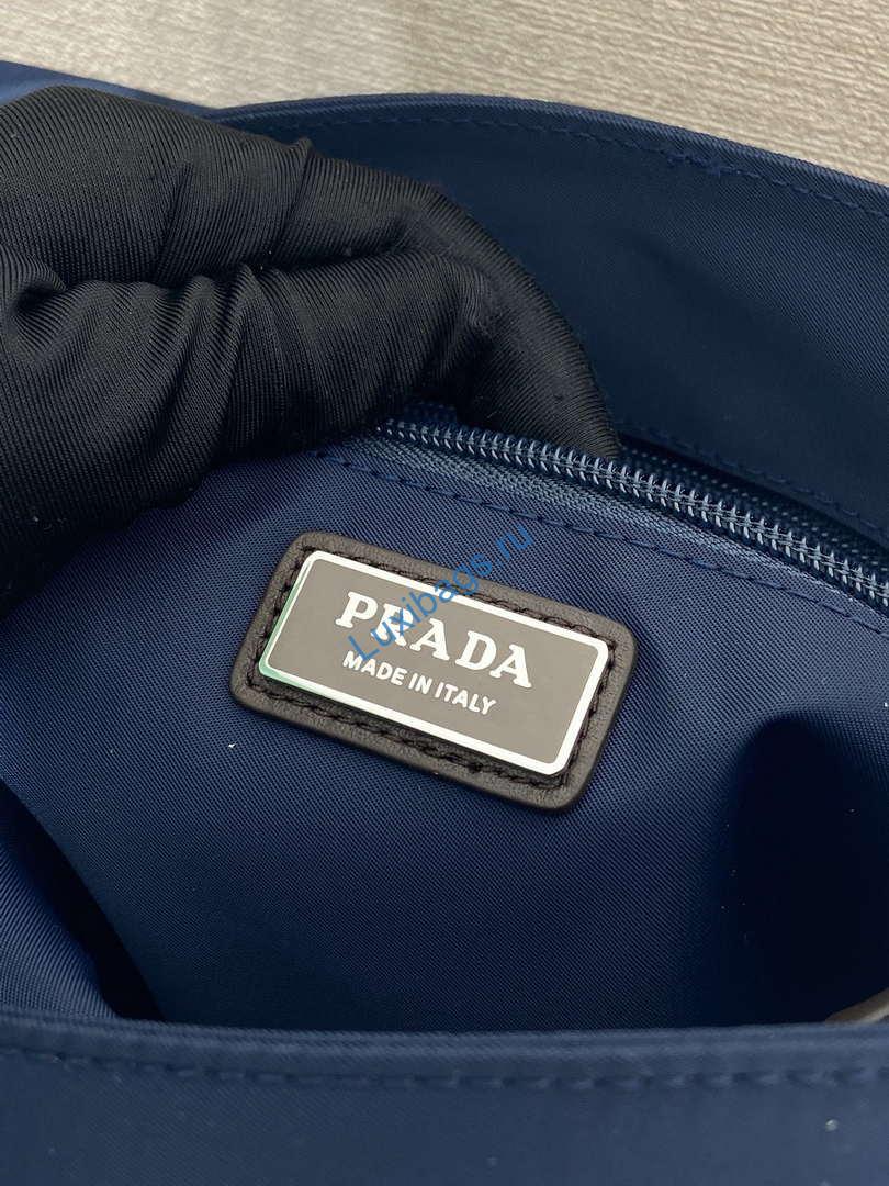 Prada 2VD066 Re-Nylon and Saffiano leather shoulder bag Navy Blue | prada 2vd066 re nylon and saffiano leather shoulder bag 10