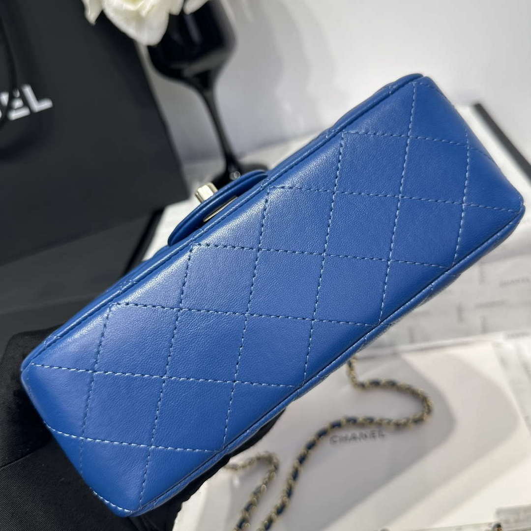 Chanel AS2431 Mini Classic Handbag With Top Handle Lambskin CC19006 | chanel as2431 mini classic handbag with top handle lambskin cc19001 53