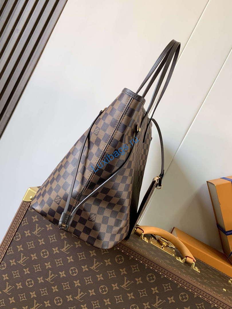 Louis Vuitton LV N41602 Neverfull GM Damier Ebene coated canvas | louis vuitton lv n41602 neverfull gm damier ebene coated canvas 02