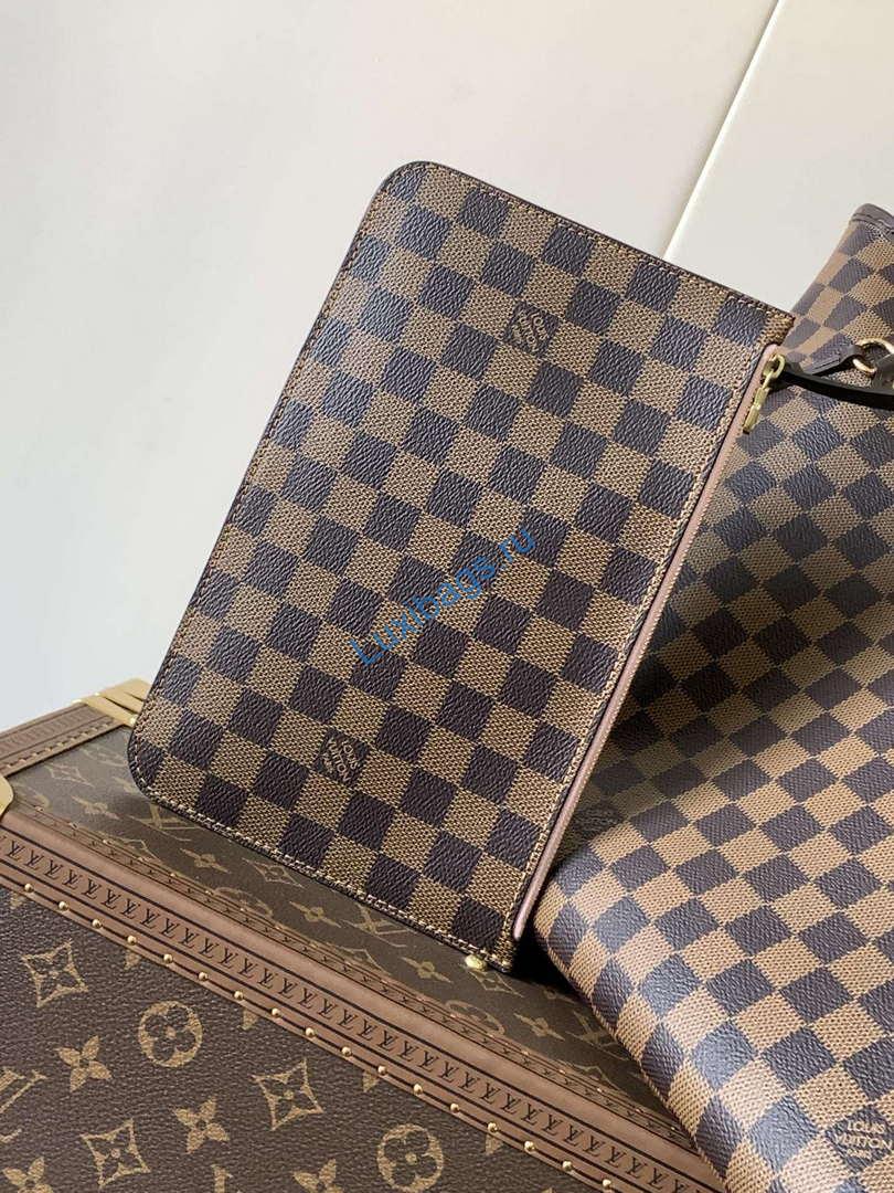 Louis Vuitton LV N41602 Neverfull GM Damier Ebene coated canvas | louis vuitton lv n41602 neverfull gm damier ebene coated canvas 04