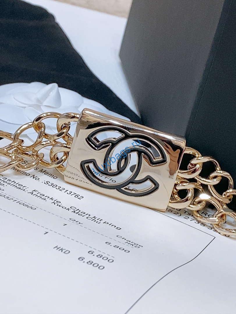 chanel 25s chain belt metal and resin black and white aa0900 2 Chanel 25S Chain Belt Metal and Resin Black and White AA0900 | chanel 25s chain belt metal and resin black and white 003
