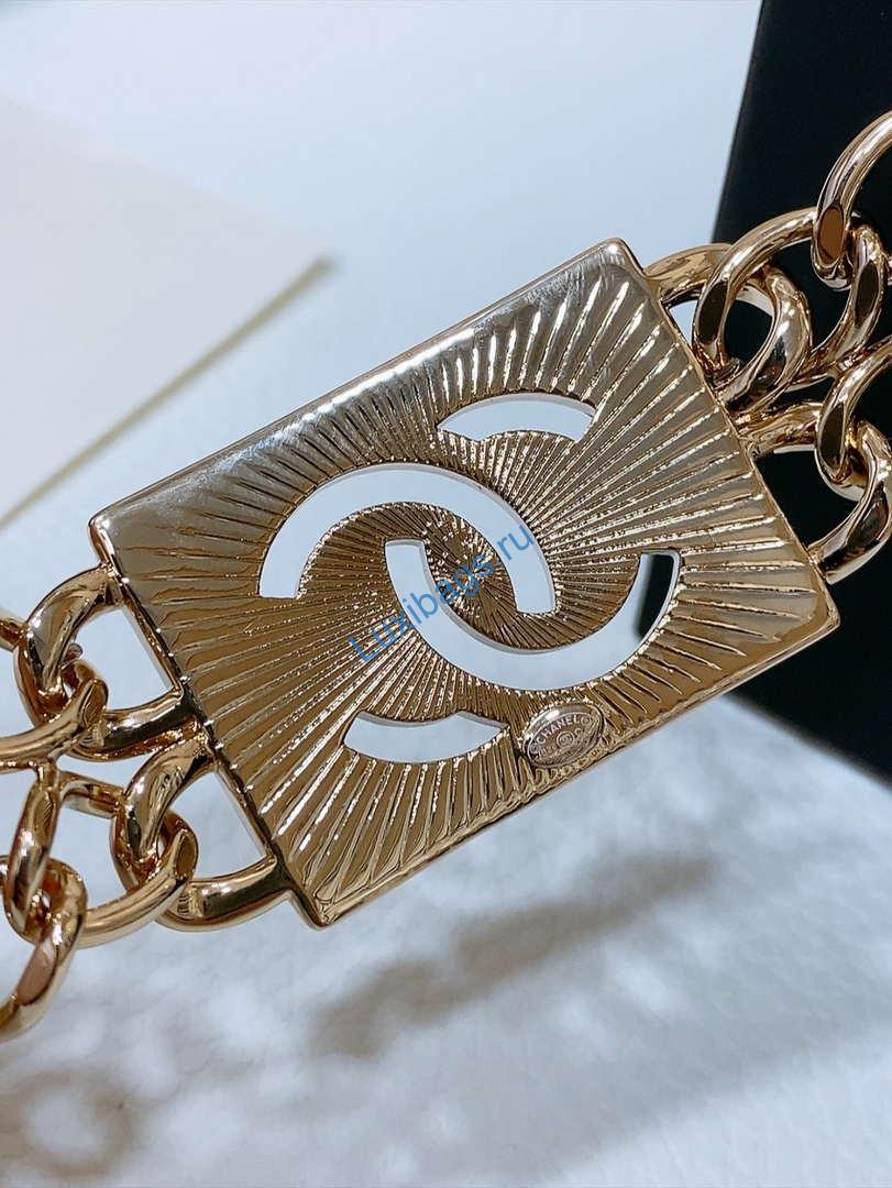 chanel 25s chain belt metal and resin black and white aa0900 3 Chanel 25S Chain Belt Metal and Resin Black and White AA0900 | chanel 25s chain belt metal and resin black and white 004