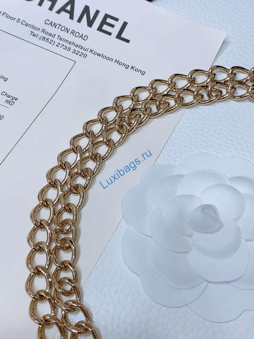 chanel 25s chain belt metal and resin black and white aa0900 4 Chanel 25S Chain Belt Metal and Resin Black and White AA0900 | chanel 25s chain belt metal and resin black and white 005
