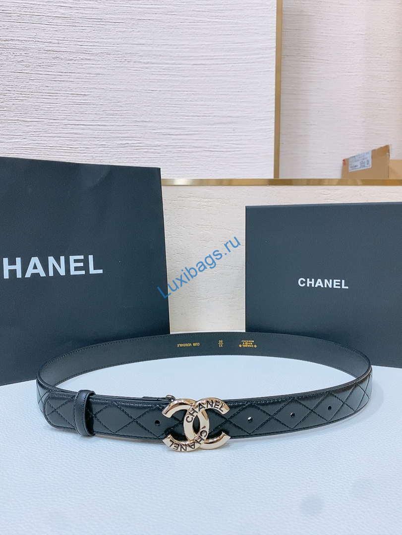 Chanel 25S classic double C belt 3.0cm AA0910