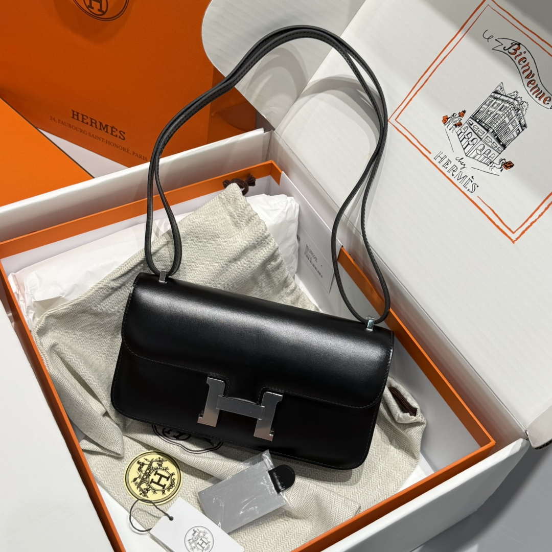 Hermes Constance Elan Bag Swift Leather H28801 | hermes constance long to go wallet bag swift leather h28801 010