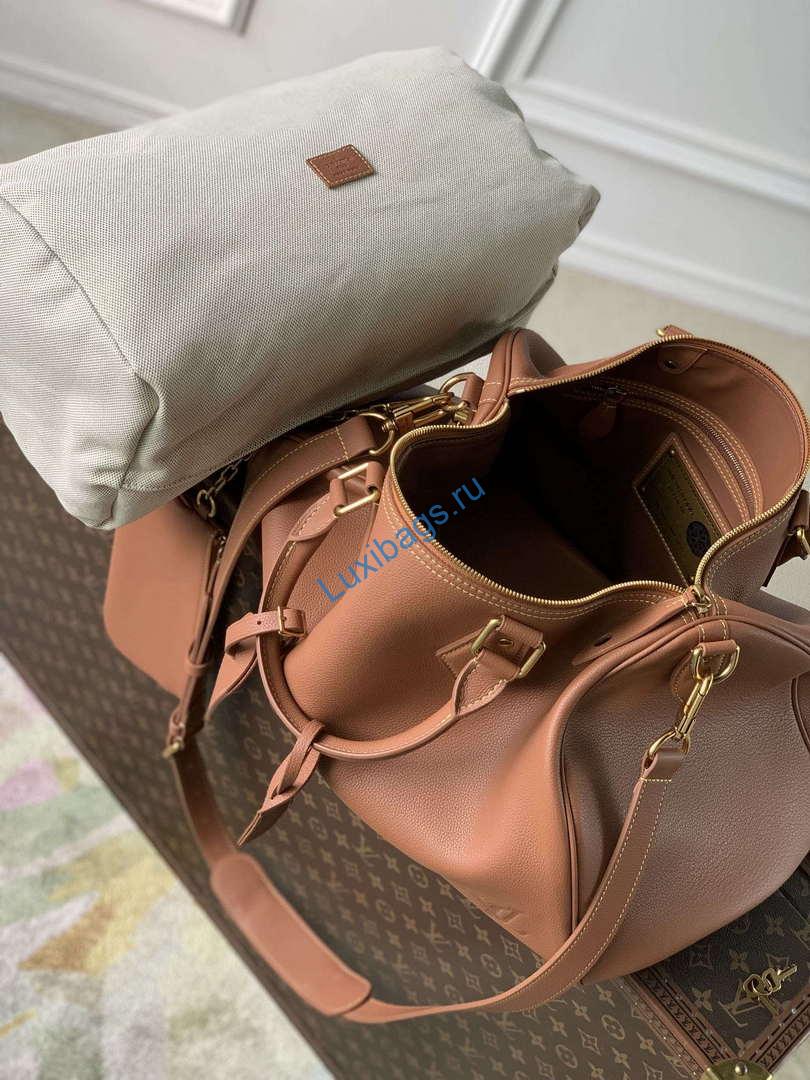LV M12672 Louis Vuitton Speedy P9 Bandoulière 40 Bag Cognac | lv m12672 louis vuitton speedy p9 bandouliere 40 bag cognac 9