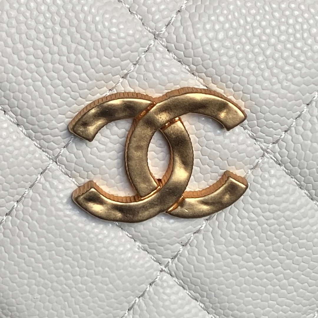 Chanel AP4584 25S Pouch Grained Purple Calfskin Imitation Pearl Gold | chanel ap4584 25s pouch grained white calfskin imitation pearl gold 30 e06f5f85 05c3 4e6e 8f5d 5b48b6c73555