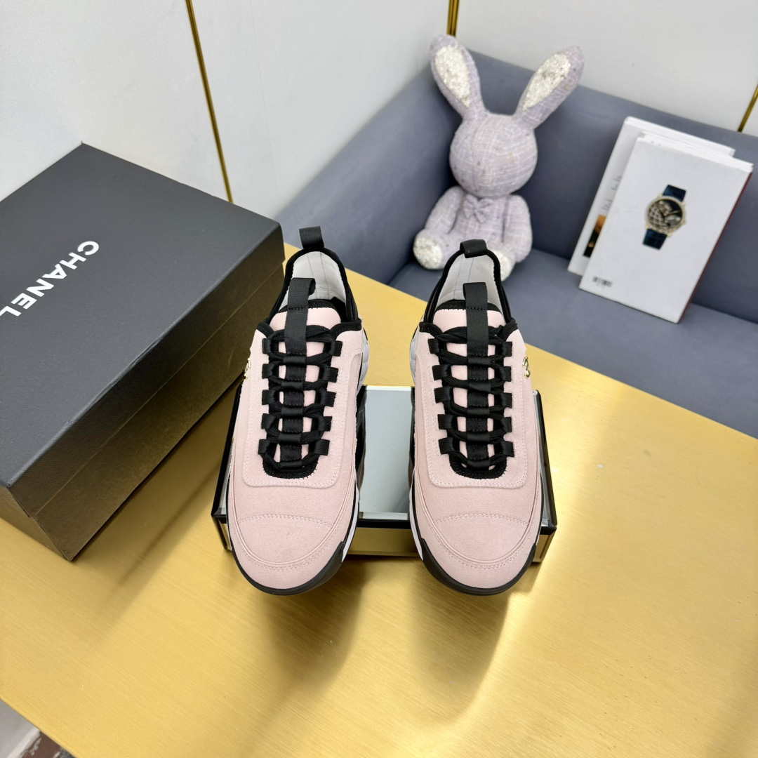 Chanel G39066 Men Women's Classic double C LOGO Trainer Sneaker C91348 | chanel g39066 men womens classic double c logo trainer sneaker c91341 066