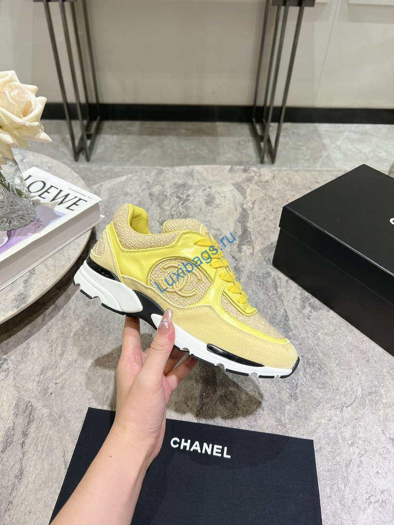 Chanel G39066 Women's 24B Casual Trainer Sneaker C91250 | chanel g39066 womens 24b trainer sneaker c91250 002