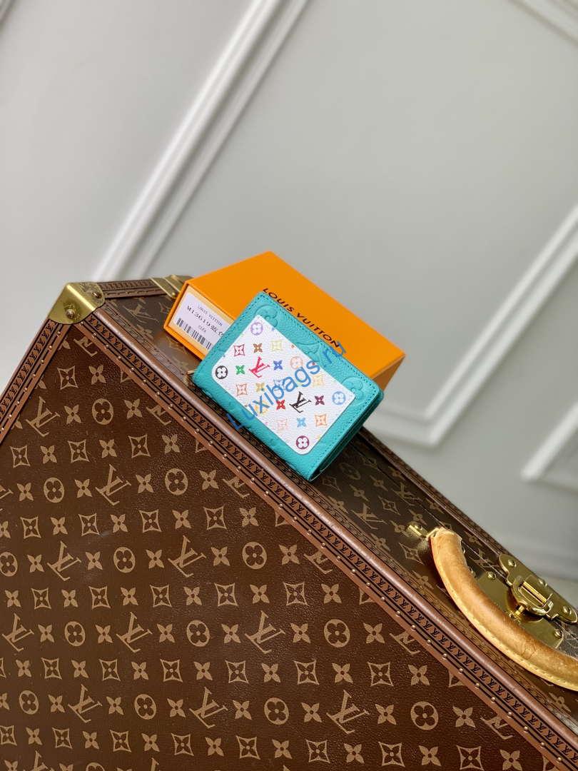Louis Vuitton M14140 LV x TM Carteira Cléa Blue | louis vuitton m14140 lv x tm carteira clea blue 2