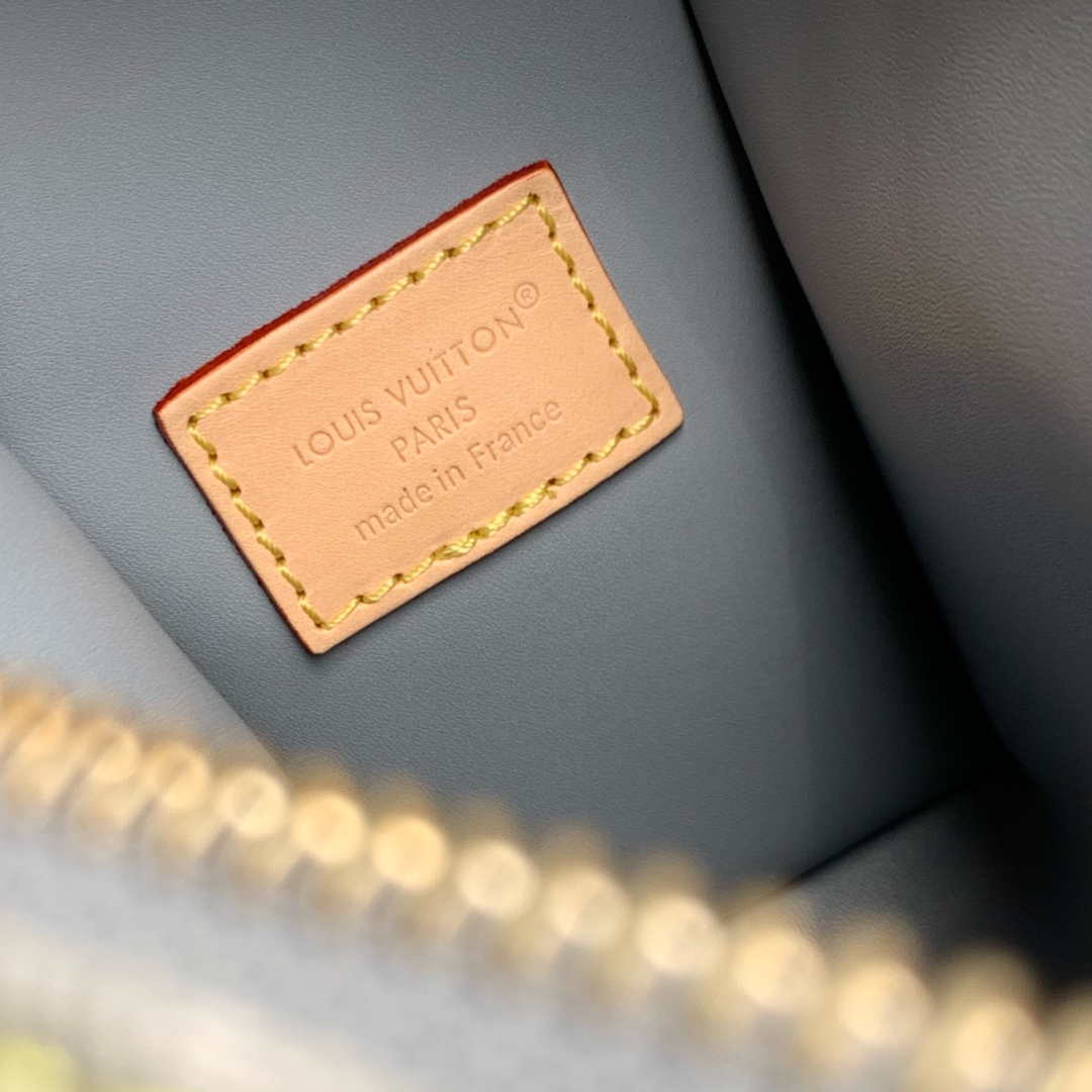 LV M13285 Louis Vuitton Side Trunk MM Bag Washed Gray | lv m13285 louis vuitton side trunk mm bag washed gray 8