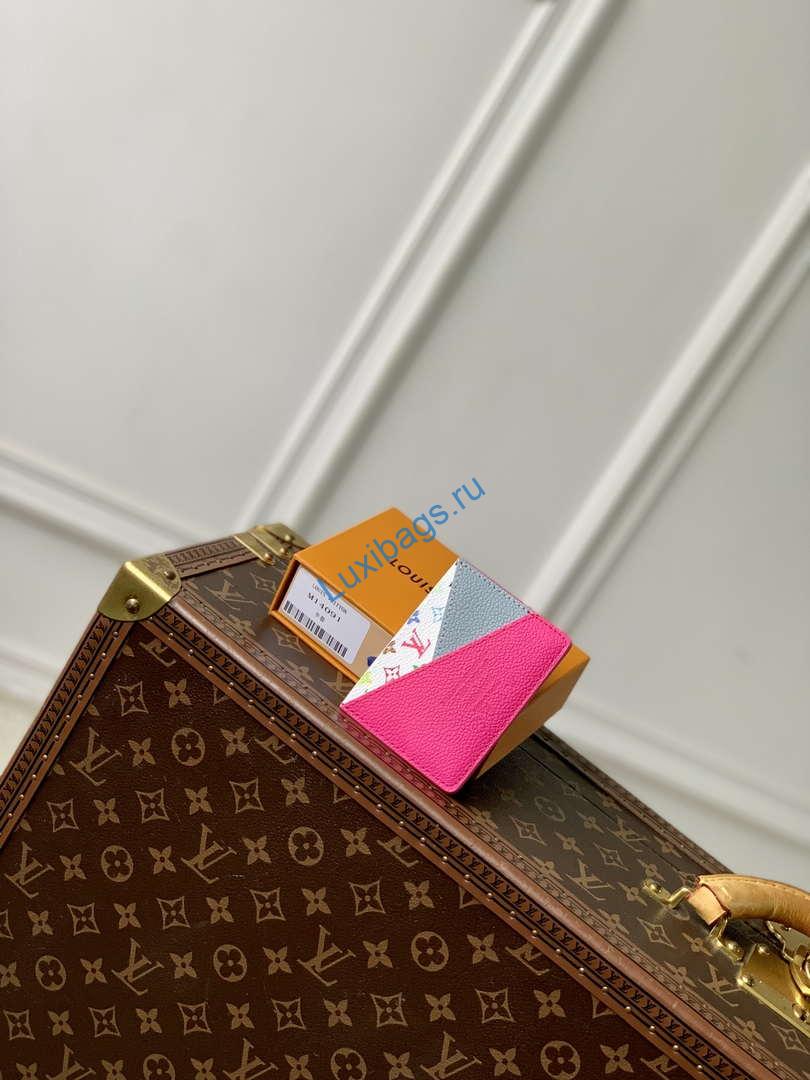 LV M14155 Louis Vuitton LV x TM Romy Card Holder Pink | lv m13800 louis vuitton lv x tm romy card holder pink 03