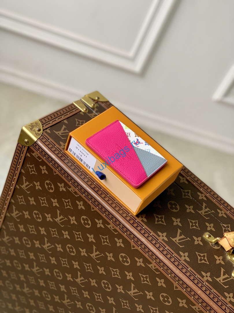 LV M14155 Louis Vuitton LV x TM Romy Card Holder Pink | lv m13800 louis vuitton lv x tm romy card holder pink 04