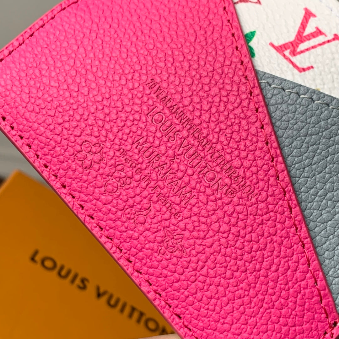 LV M14155 Louis Vuitton LV x TM Romy Card Holder Pink | lv m13800 louis vuitton lv x tm romy card holder pink 08