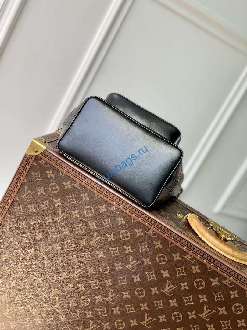 LV M13985 Louis Vuitton Noé Cargo Small Bucket-style Bag Black | lv m13985 louis vuitton noe cargo small bucket style bag black 4