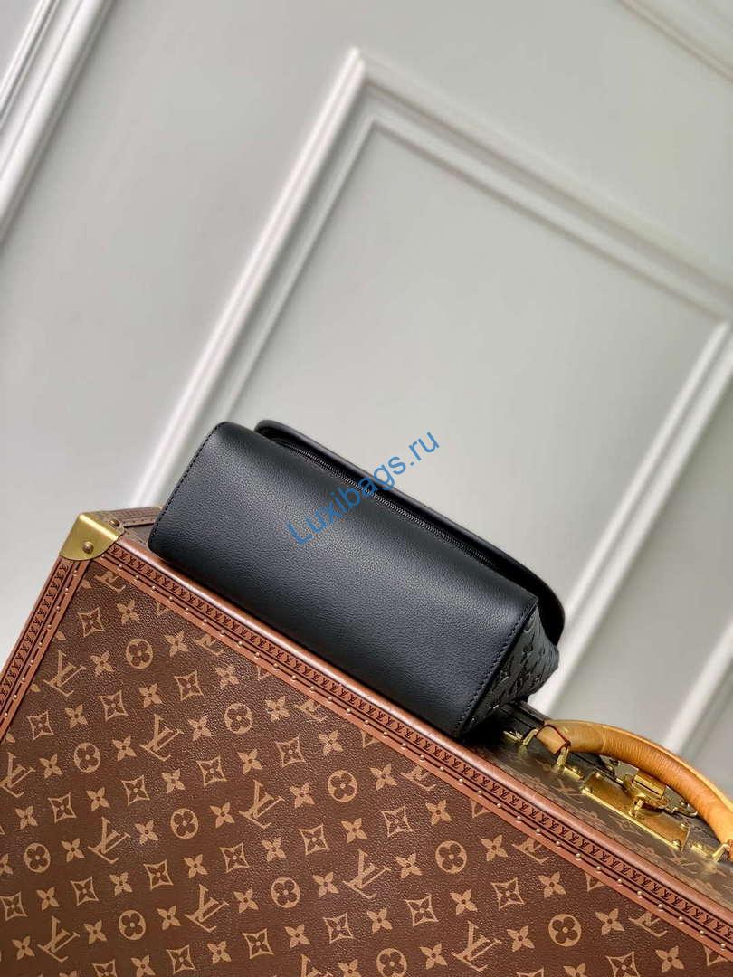 LV M14874 Louis Vuitton Pulse Messenger Bag Black | lv m14874 louis vuitton m14794 pulse messenger bag black 4